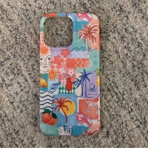 Vibrant Tropical iPhone 15 Pro Max Case - Multicolor